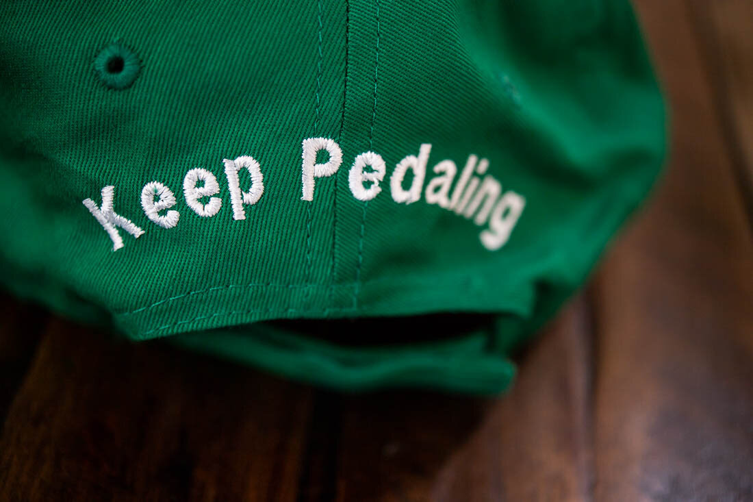 Keep Pedaling Cap